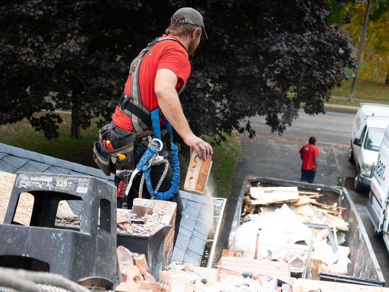 Dumpster rental job near Galena, IL