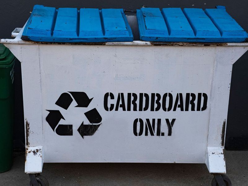 Dumpster rental job in the Grandview neighborhood of Dubuque